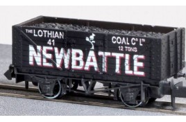 NR-7013 Newbattle Lothian 7 plank wagon - N Gauge